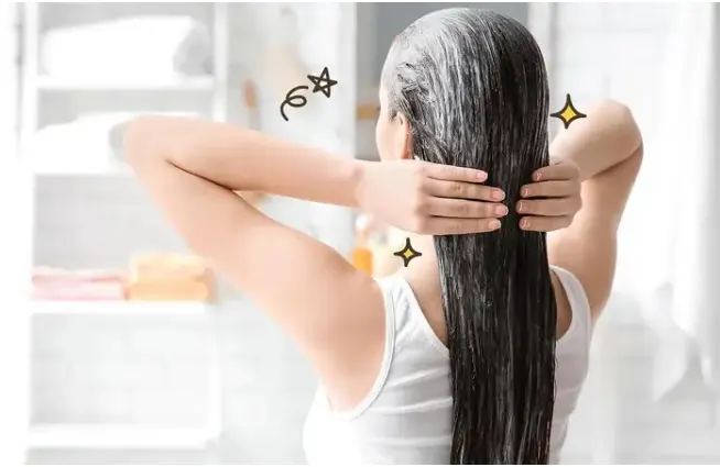 scrub rambut
