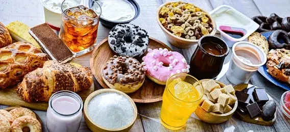 makanan tinggi gula