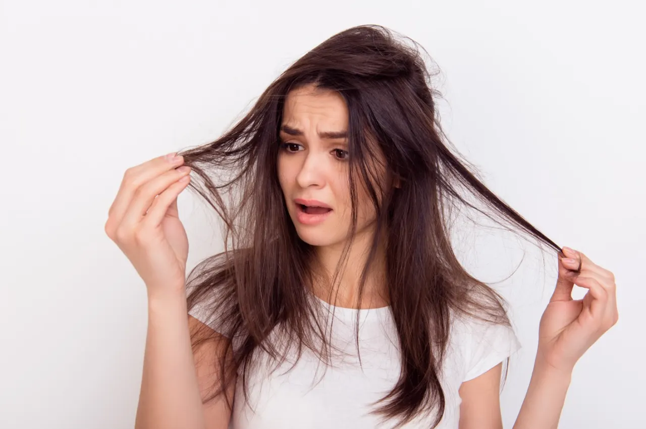 rambut kering