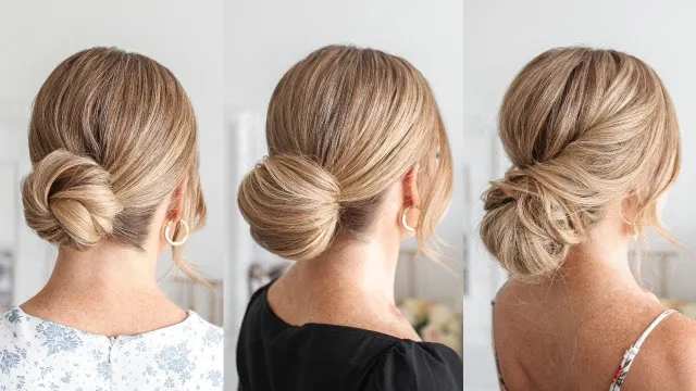 Low Chignon: Sanggul Rendah yang Elegan dan Anggun